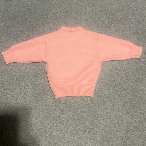 NWOT Spearmint Love Santa Baby Pink Sweater - Picture 4 of 4